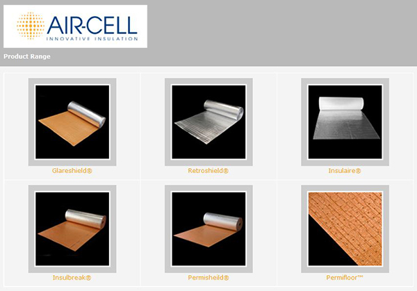 Air-Cell Product Range
